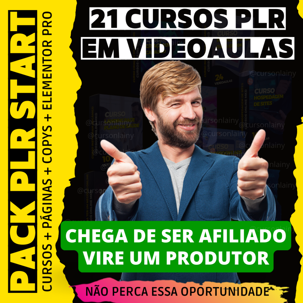 PLR START - 21 CURSOS PLR EM VIDEOAULAS