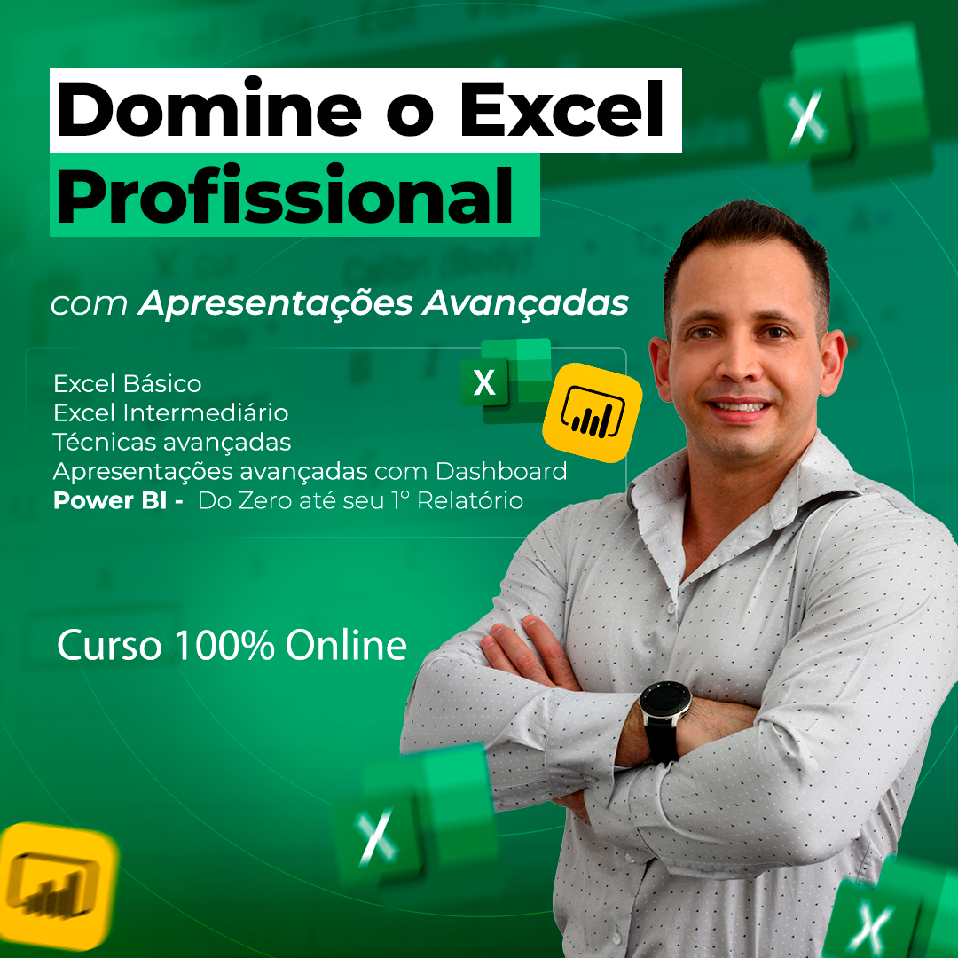 Excel Profissional com Técnicas e Apresentações Avançadas